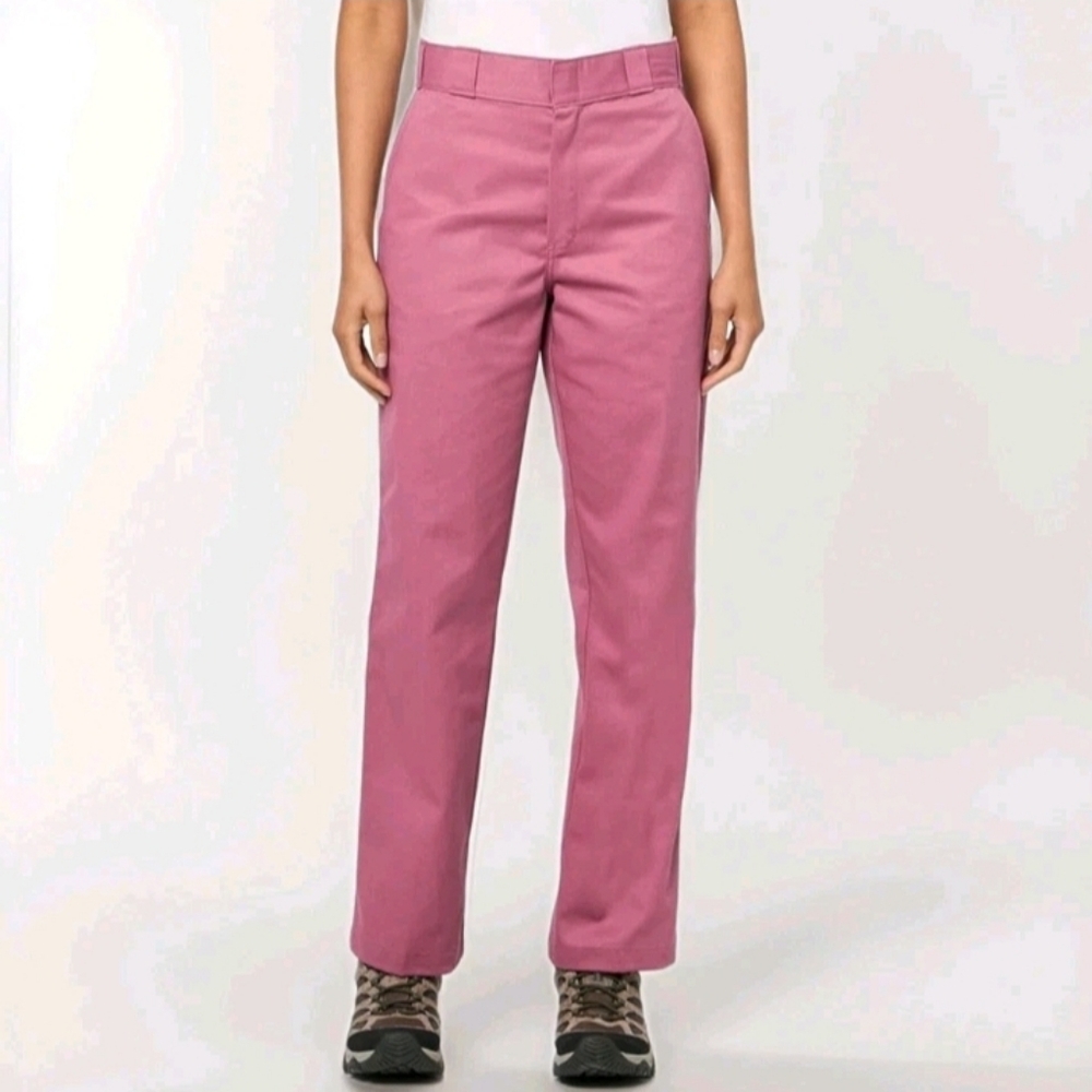 Dickies Women’s 874 Work Pants Size 8 SH Pink – Brand New, Tags, Sealed Bag